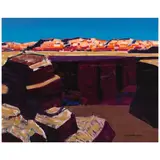 Conrad Buff, Grand Canyon, oil on board