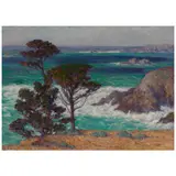 John Edward Walker, The Carmel Coast, oil on canvas