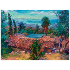 John Comer, Terra Santa, 1988, oil on canvas