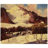 George Spangenberg, Julian, California, oil on board