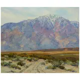 Worden Bethel, San Jacinto, oil on canvas