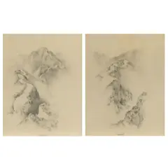 Stanton Macdonald-Wright, Dragon Trail II (a group of two)