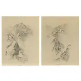 Stanton Macdonald-Wright, Dragon Trail II (a group of two)