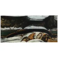 Guy Anderson, Approaching Storm, 1969, oil and collage on board