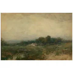 Alexander Helwig Wyant, Changing Weather, watercolor on paper