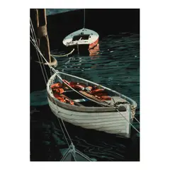 Herb Rather, Skiffs-Galveston, watercolor on paper