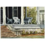 Sonya Terpening, Summer Afternoons, watercolor on paper
