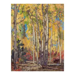 Carl Redin, Autumn, oil on Masonite