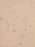 Kenneth Miller Adams, Untitled (The Streets of Taos)