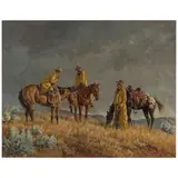 Clark Kelley Price, Planning the Day, 1984, oil on canvas