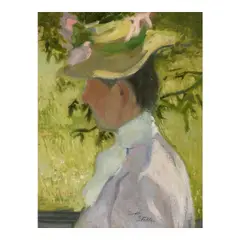 Joseph Stella, The Spring Bonnet, 1898, oil on canvas