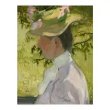 Joseph Stella, The Spring Bonnet, 1898, oil on canvas