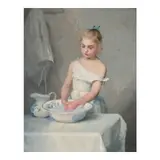 Mary Franklin, La Toilette, circa 1895, oil on canvas