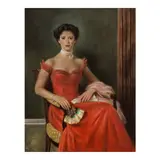 Eugene Speicher, Miss Gloria Stroock, circa 1951, oil on canvas