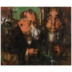 Jack Levine, The Sob, 1952, oil on canvas