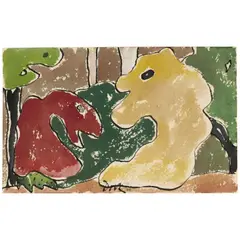 Arthur Dove, Centerport Series #10, 1940, watercolor, ink wash and ink on paper
