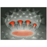 Tadashi Sato, Untitled (Sea Form), 1969, oil on canvas