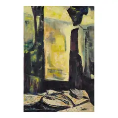 Charles Alston, A Place in the Sun, circa 1953, oil on canvas