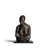 Elizabeth Catlett, Pensive, 1946, bronze with dark brown patina