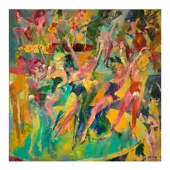 LeRoy Neiman, Bunny Discotheque, 1963, acrylic on canvas