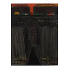 Wall Street by Ralph Fasanella, 1946, oil on canvas, sold Apr 2026