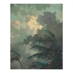 Eric Sloane, Storm Sky, oil on Masonite