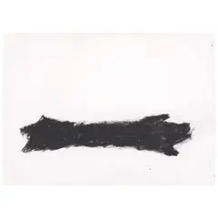 Susan Rothenberg, Untitled, 1995, charcoal on paper