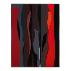 Karl Stanley Benjamin, Curve-Straight (CS) #4, 1963, oil on canvas