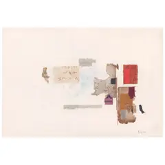 William Dole, Stately Romp, 1962, watercolor, ink, paper
