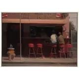 Richard Bunkall, Tony's (Downtown L.A.), oil on canvas