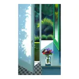 Bruce Cohen, Untitled (Foliage through a Shade #2), 2011, oil on canvas