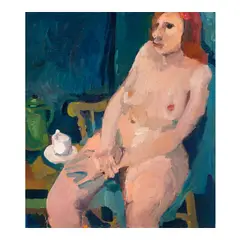 Ann Hogle, Untitled, 1958, oil on canvas
