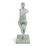 Stephen De Staebler, Seated Woman Rising, 1988, bronze