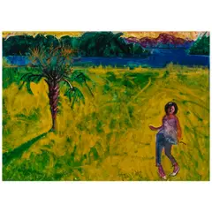 Hassel Smith, Leda and the Swan, 1963-67, oil on canvas