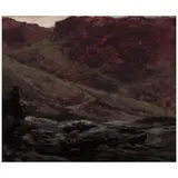 Jules Tavernier, Paying Homage, circa 1885, oil on board