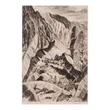 Huc-Mazelet Luquiens, Mountains of Kauai; Koolau Poko, 1933; 1937, Two etchings on wove paper, each signed in pencil