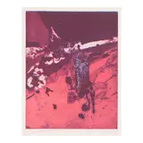 John Ingvard Kjargaard, Puʻu Pele, n.d., Etching with aquatint in colors on Rives BFK paper