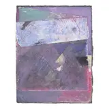 George Miyasaki, Apache River, 1983, mixed media on handmade paper