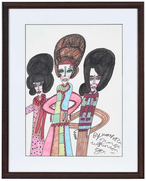 Wallace Knox Wilkinson, Jr., 1983, marker on paper