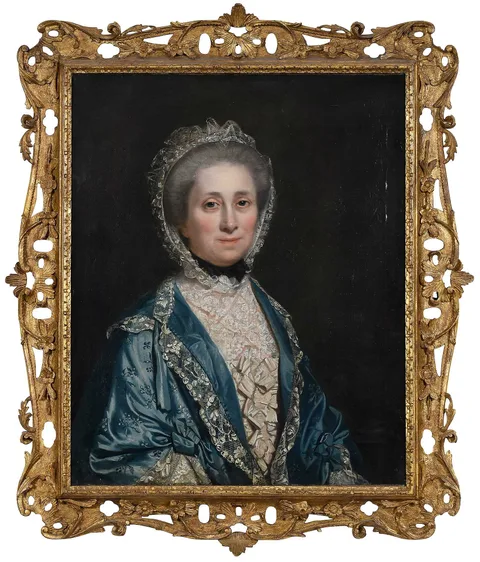 Thomas Beach, Portrait of a Lady, 1769, oil on canvas