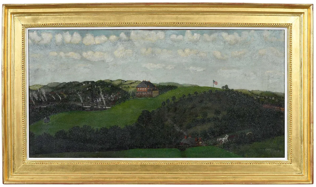 John Kane, The Schenley Mansion, 1928, oil on canvas