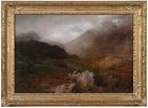 Alexander Helwig Wyant, Mountain Mist, 1869, oil on canvas