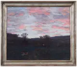 Charles Harold Davis, Sundown Under a Blazing Sky