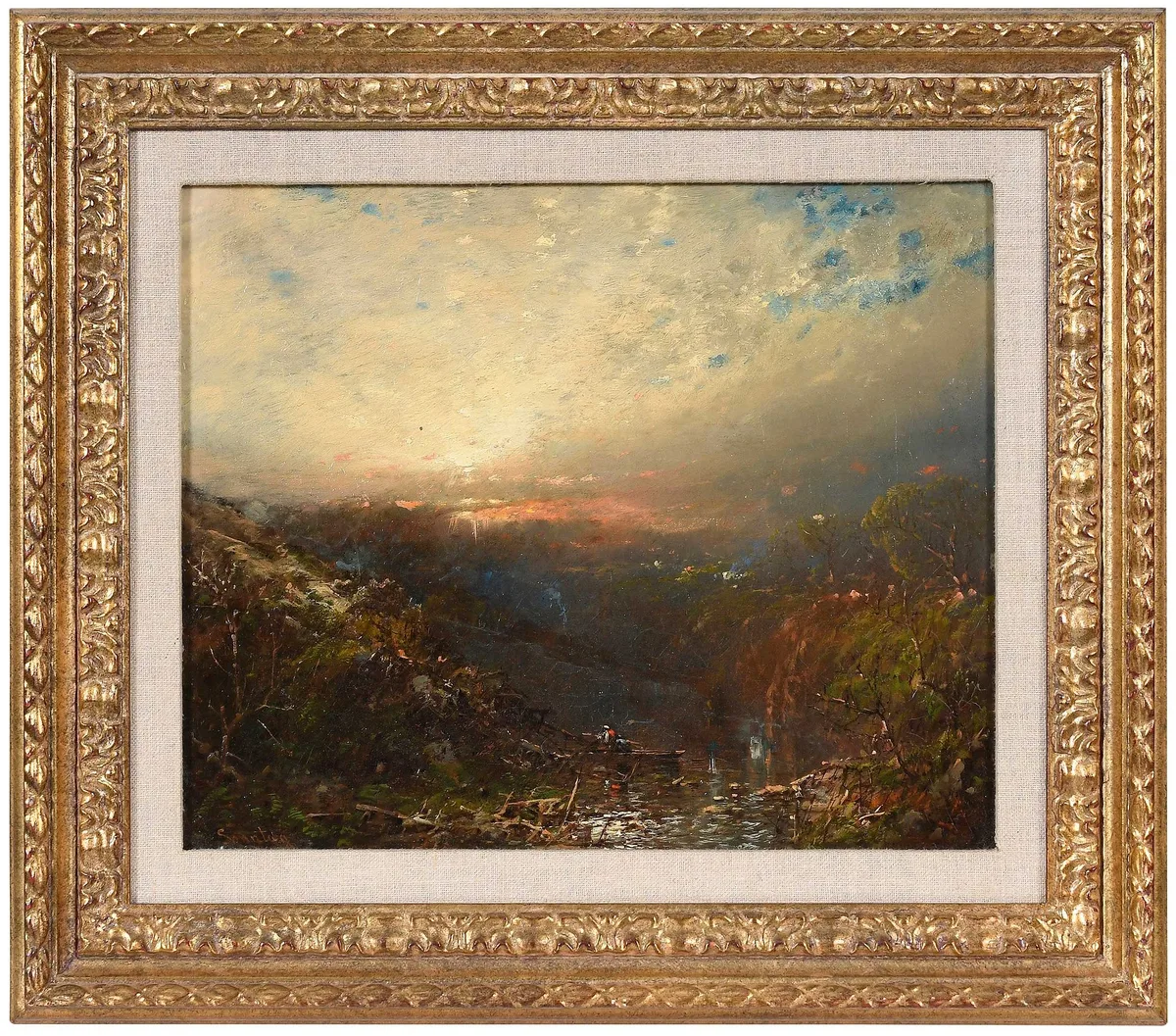 Sr. by William Louis Sonntag, oil on canvas, sold May 2025