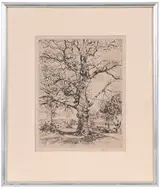 Childe Hassam, Wayside Inn-Oaks in Spring (E.1933.261, C. & C.1989.261)