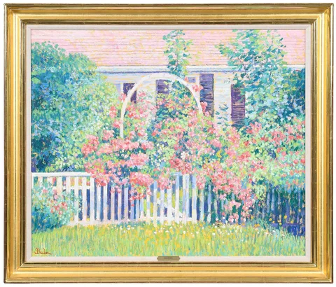 Sam Barber, Rose Cottage, 1987, oil on canvas