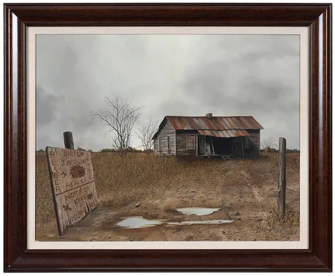 Ward H. Nichols, The Last Word, 1970, oil on board