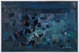 Lamar Dodd, Untitled, abstract landscape