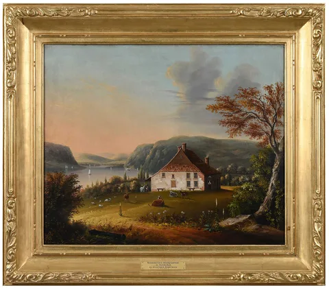 Washington's Headquarters, after Gunther Hartwick, oil on canvas