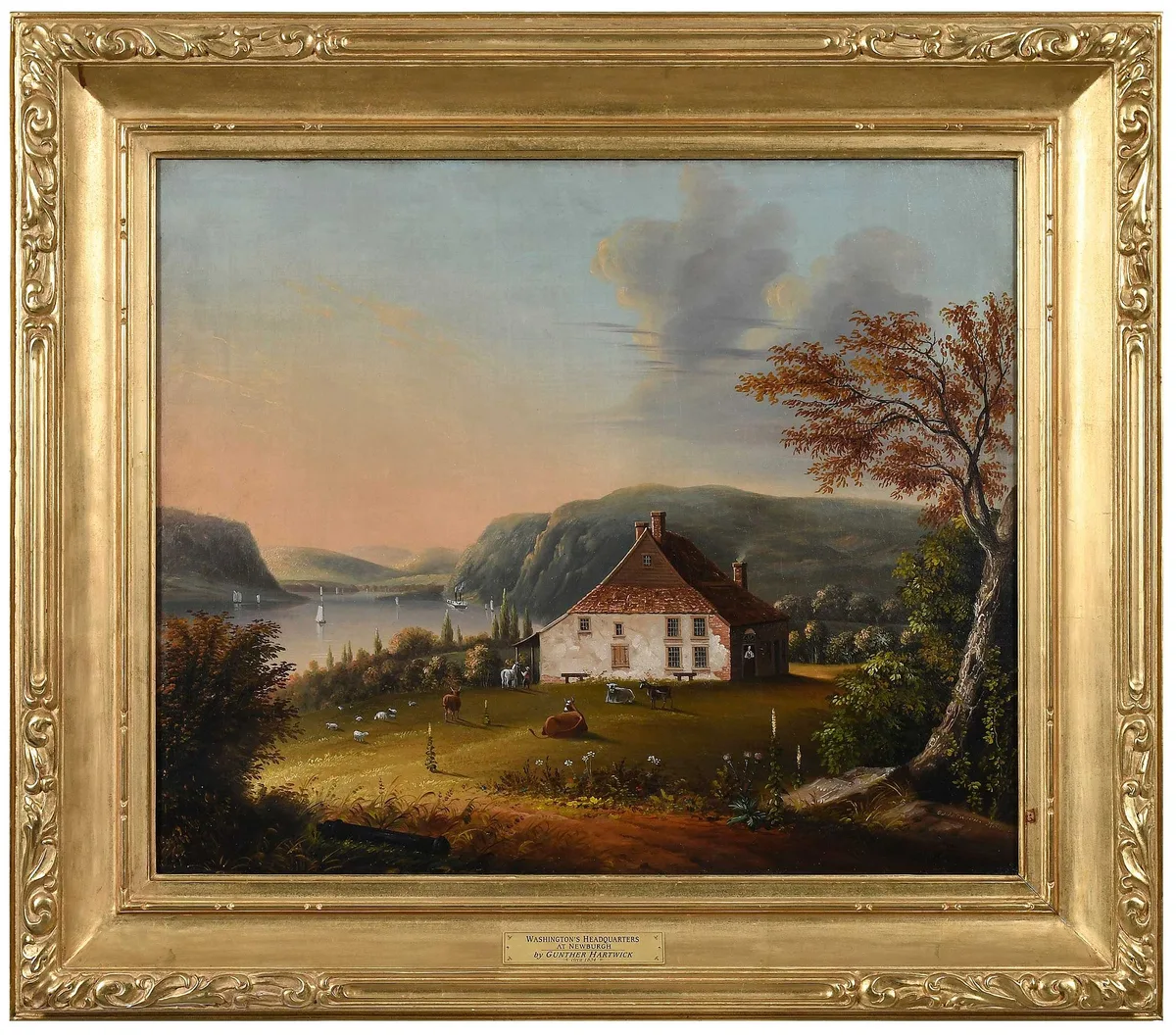 Washington's Headquarters, after Gunther Hartwick, oil on canvas